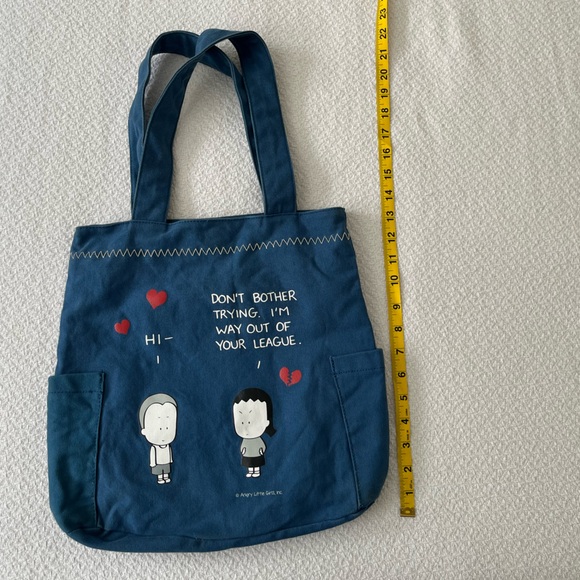cute blue y2k tote bag #kawaii - Picture 1 of 3